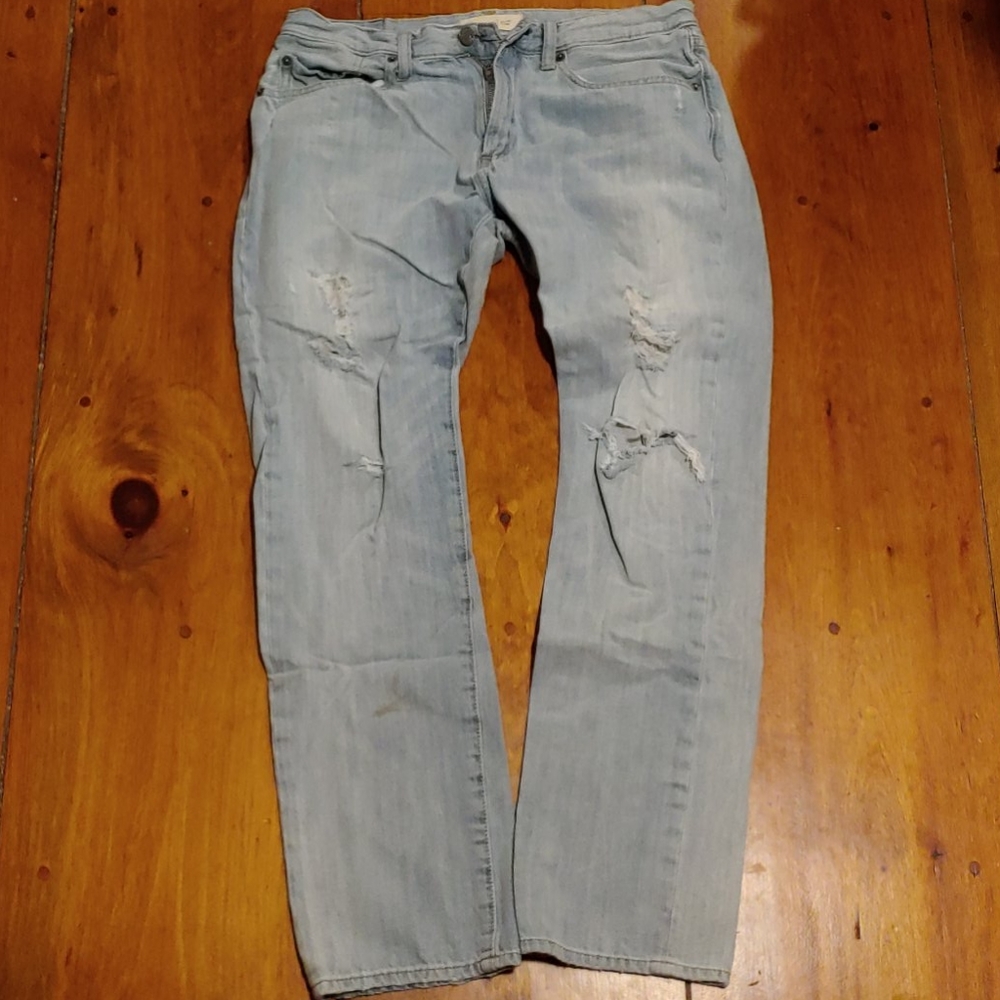 GAP 1969 Slim Fit Worn Jeans
